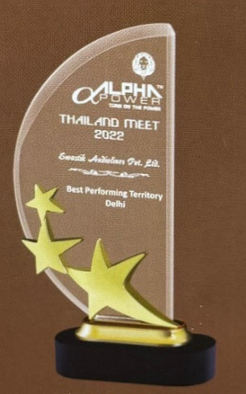Alpha Power Best Performing Territory Award