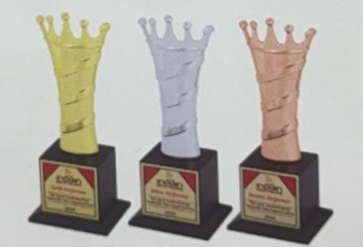 EXIDA Safety Excellence Trophy Set 