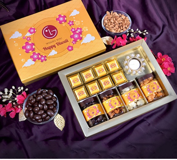 Happy Diwali Premium Sweets and Treats Gift