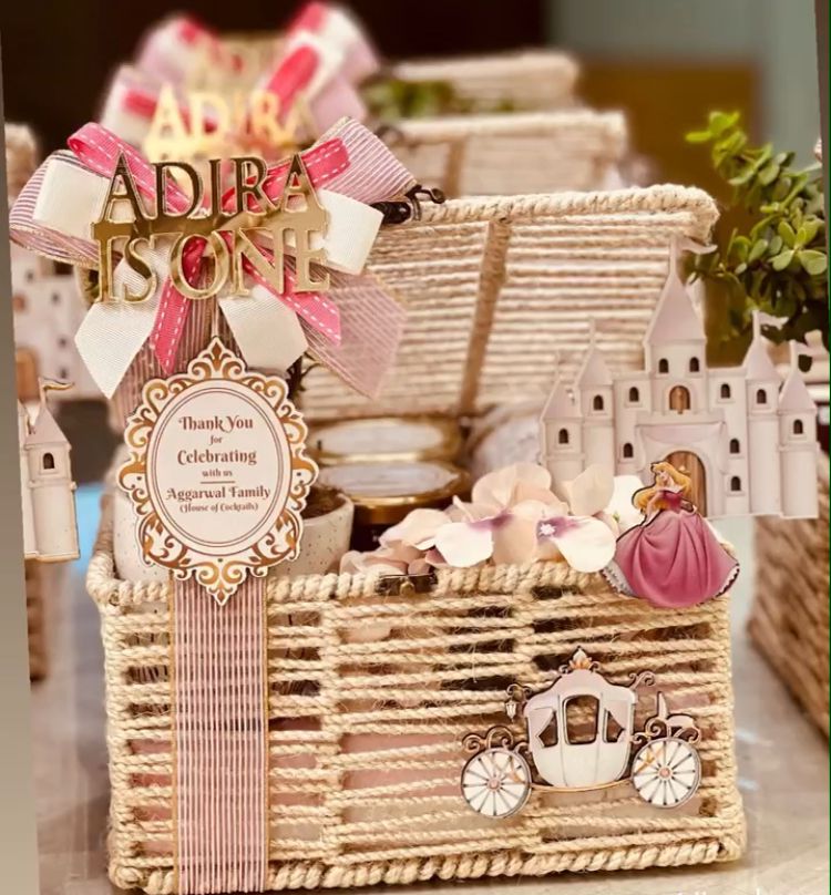 Princess Birthday Gift Basket